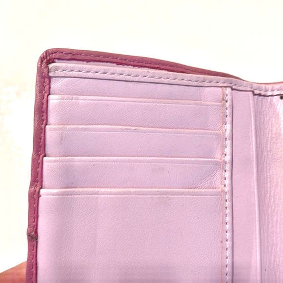 Pink coach wallet vintage ergo - Picture 5 of 10